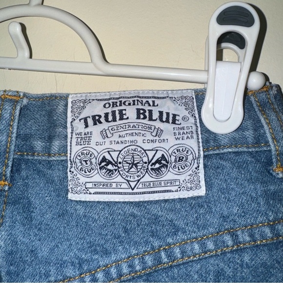 Women’s Vintage 90’s High Waisted Daisy Duke Denim Shorts Floral Detail Size 5/6 - Picture 10 of 16